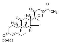 ステロイドの化学 KEGG DRUG: コルチゾン酢酸エステル