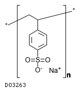 Kegg Drug ポリスチレンスルホン酸ナトリウム