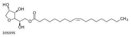 Kegg Drug ソルビタンモノオレエート